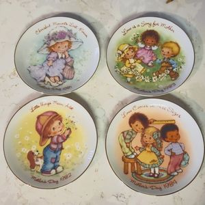 Avon Mother's Day plates 1981-1984